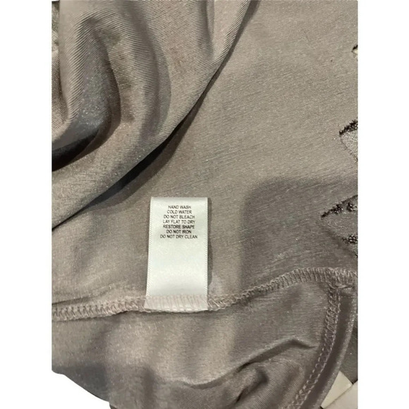 Dress Barn sparkly top Holiday pewter Small - Picture 4 of 9